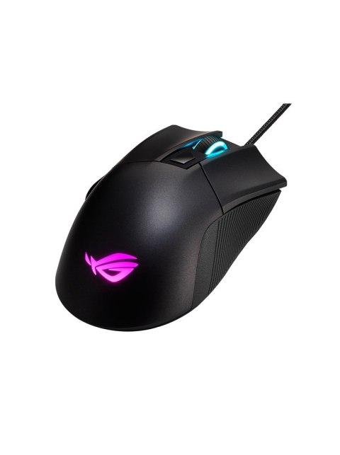 ASUS ASUS ROG Gladius II Core myszka Gaming Po prawej stronie USB Typu-A Optyczny 6200 DPI