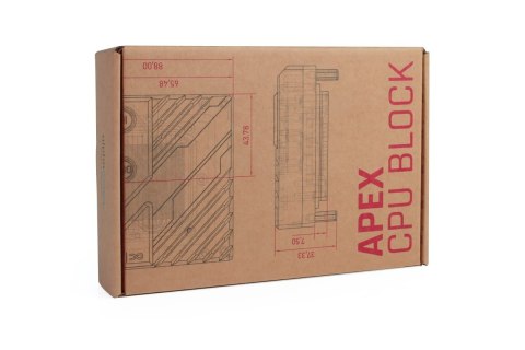 Alphacool Blok procesora do chłodzenia wodnego Alphacool Apex 1 CPU Cooler WACP-562