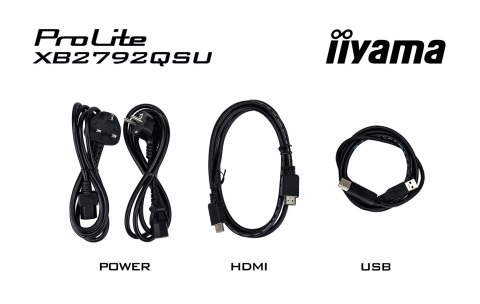 IIYAMA Iiyama ProLite XB2792QSU-B1 monitor komputerowy 68,6 cm (27") 2560 x 1440 px Quad HD LED Czarny