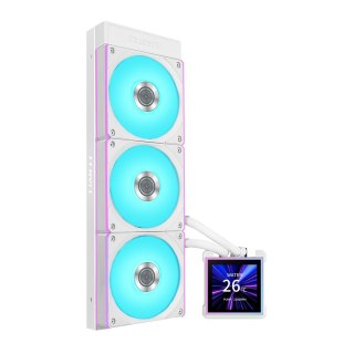 LIAN LI Chłodzenie wodne Lian Li HydroShift II LCD-S 360 CL 12cm Biały