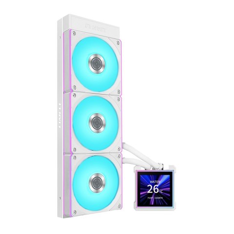 LIAN LI Chłodzenie wodne Lian Li HydroShift II LCD-S 360 CL 12cm Biały