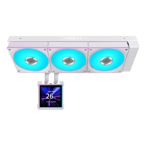 LIAN LI Chłodzenie wodne Lian Li HydroShift II LCD-S 360 CL 12cm Biały