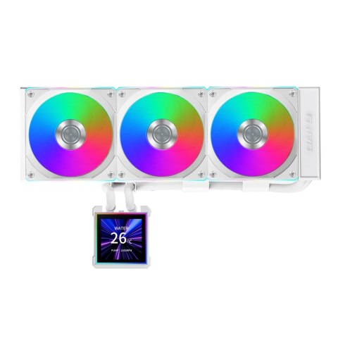 LIAN LI Chłodzenie wodne Lian Li HydroShift II LCD-S 360 CL 12cm Biały