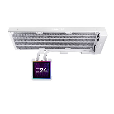 LIAN LI Lian Li HydroShift II LCD-S 360 Fanless Procesor Zestaw do chłodzenia płynami Biały 1 szt.