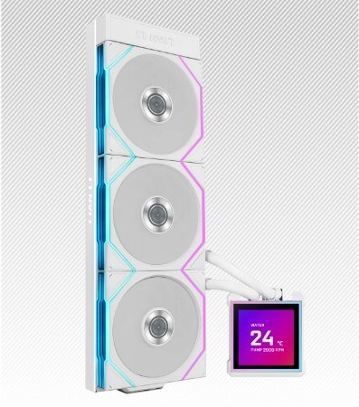 LIAN LI Lian Li HydroShift II LCD-S 360 TL Procesor Zestaw do chłodzenia płynami 12 cm 1 szt.