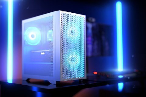 LOGIC LOGIC OBUDOWA DART PRO ARGB MINI USB TYPE-C BIAŁA