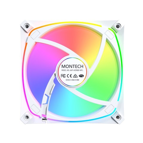 Montech Montech AX120 PRO Obudowa komputera Wentylator 12 cm Biały 3 szt.