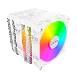 Montech Montech NX600 ARGB Procesor Chłodnica powietrza 12 cm Biały 1 szt.