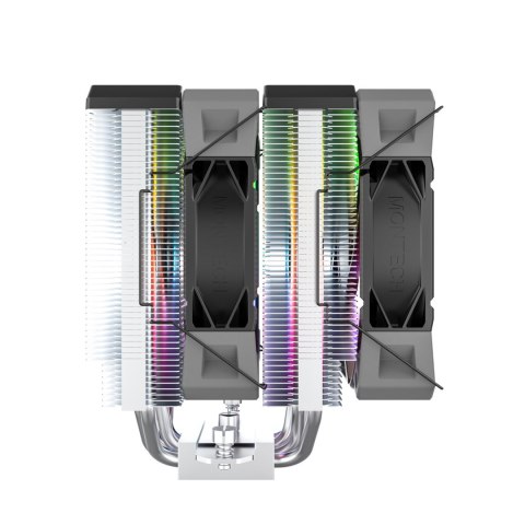 Montech Montech NX600 ARGB Procesor Chłodnica powietrza 12 cm Czarny 1 szt.