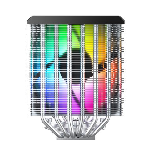 Montech Montech NX600 ARGB Procesor Chłodnica powietrza 12 cm Czarny 1 szt.