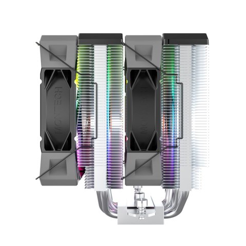 Montech Montech NX600 ARGB Procesor Chłodnica powietrza 12 cm Czarny 1 szt.