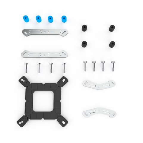 Montech Montech NX600 ARGB Procesor Chłodnica powietrza 12 cm Czarny 1 szt.
