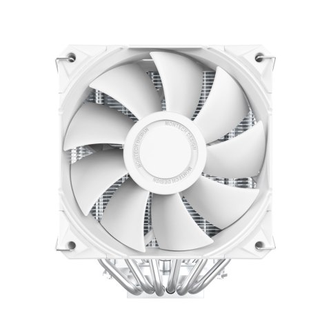 Montech Montech NX600 Procesor Chłodnica powietrza 12 cm Biały 1 szt.