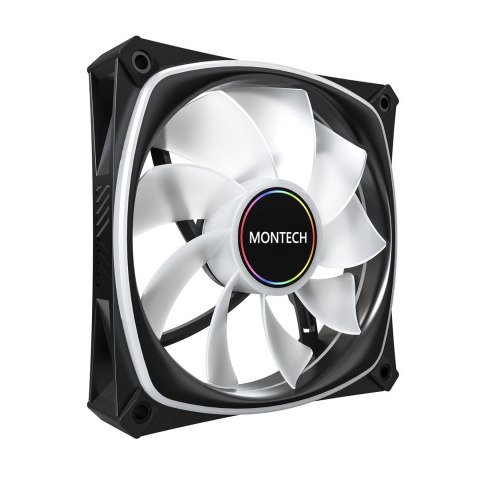 Montech Montech RX120 PRO Obudowa komputera Wentylator 12 cm Biały 3 szt.