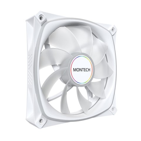 Montech Montech RX120 PRO Obudowa komputera Wentylator 12 cm Biały 3 szt.