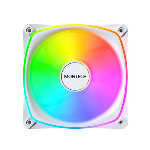 Montech Montech RX120 PRO Obudowa komputera Wentylator 12 cm Biały 3 szt.