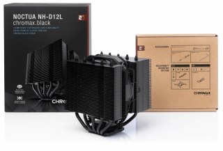 Noctua Noctua NH-D12L Procesor Chłodnica powietrza 12 cm Aluminium, Czarny 1 szt.