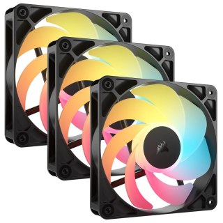 Corsair Corsair RS120-R ARGB Obudowa komputera Wentylator 12 cm Czarny 3 szt.