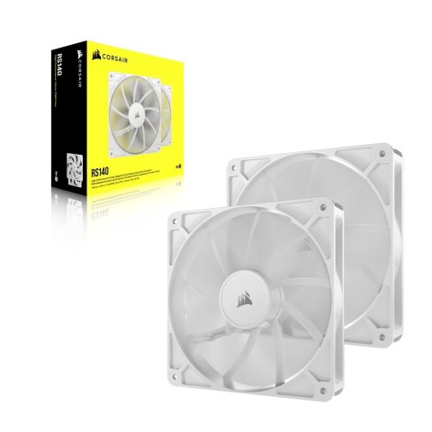 Corsair Corsair RS140 Obudowa komputera Wentylator 14 cm Biały 2 szt.