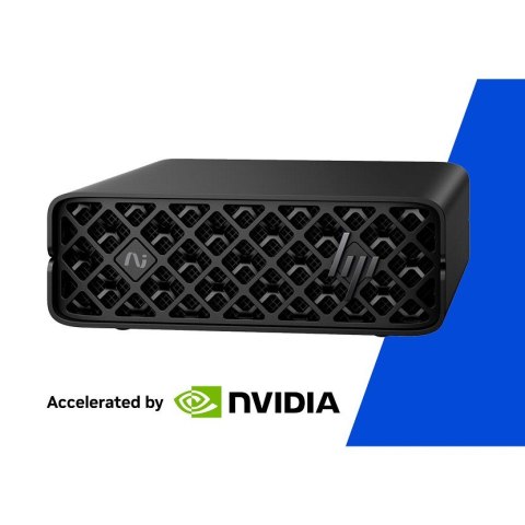 Hewlett-Packard HP ZGX Nano G1n AI GB10 128 GB LPDDR5x-SDRAM 4 TB SSD Linux Mini PC Stanowisko AI Workstation, AI PC Czarny