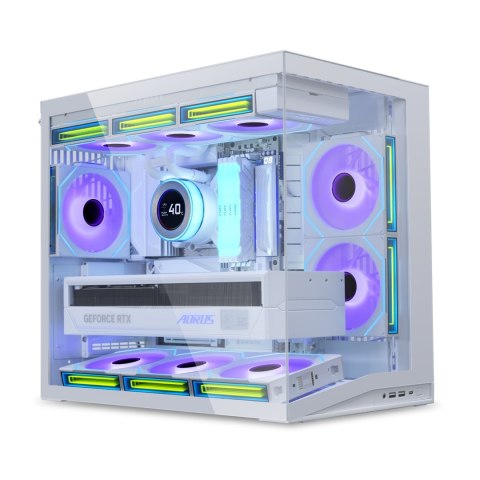 LIAN LI Lian Li 011 Dynamic Mini O11 DYNAMIC MINI V2 Mini Tower Biały