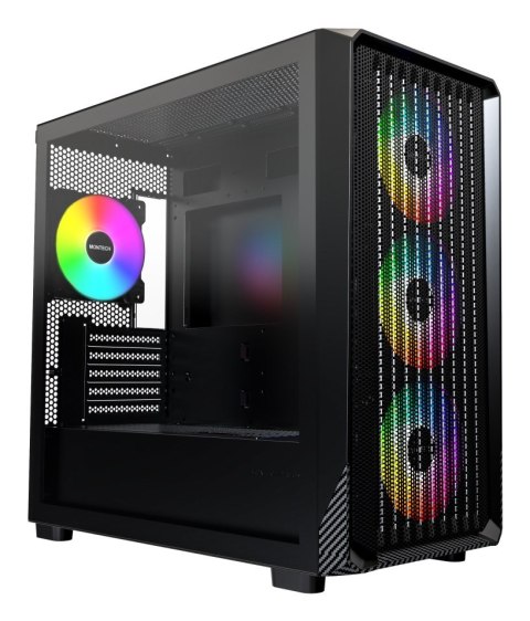 Montech Montech X5M (B) zabezpieczenia & uchwyty komputerów Micro Tower Czarny