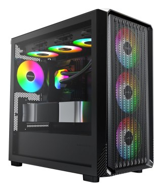 Montech Montech X5M (B) zabezpieczenia & uchwyty komputerów Micro Tower Czarny