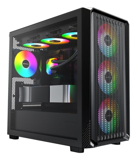Montech Montech X5M (B) zabezpieczenia & uchwyty komputerów Micro Tower Czarny
