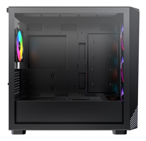 Montech Montech X5M (B) zabezpieczenia & uchwyty komputerów Micro Tower Czarny