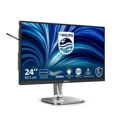 Philips Philips 4000 series 24B2N4200/00 monitor komputerowy 60,5 cm (23.8") 1920 x 1080 px Full HD LCD Szary