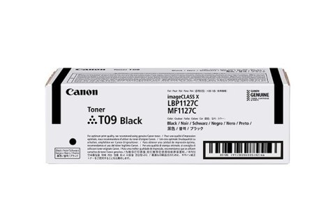 Canon Canon TONER T09 BK kaseta z tonerem 1 szt. Oryginalny Czarny