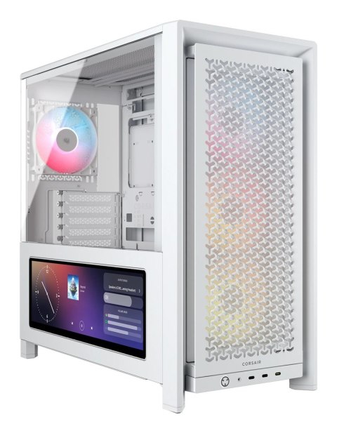 Corsair Corsair FRAME 4000D LCD RS ARGB Midi Tower Biały