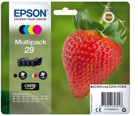 Epson Epson Strawberry Multipack 4-colours 29 Claria Home Ink