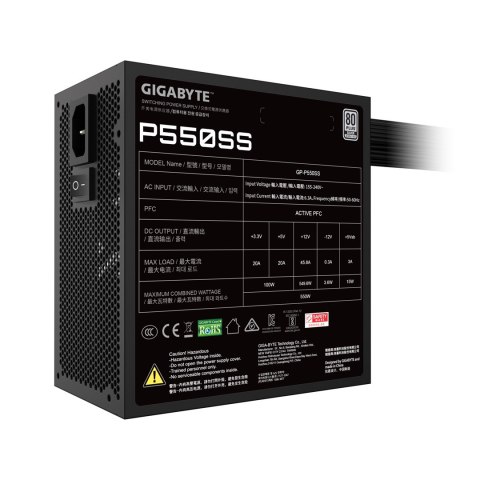 Gigabyte Zasilacz Gigabyte P550SS 550W