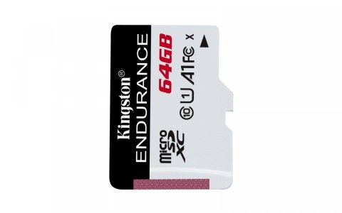 Kingston Karta pamięci microSD 64GB Endurance 95/30MB/s C10 A1 UHS-I