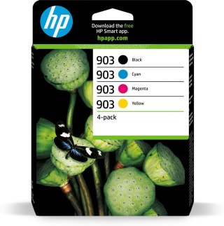 Hewlett-Packard HP 903 CMYK ORIGINAL INK/CARTRIDGE 4-PACK