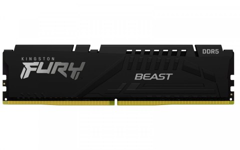 Kingston Pamięć DDR5 Fury Beast 32GB(1*32GB)/6000 CL36 czarna