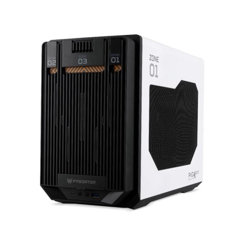 Acer Acer Predator MI900 - Mini-ITX - Panel boczny z okienkiem - bez zasilacza - biały - USB/Audio