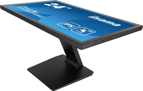 IIYAMA Monitor komputerowy iiyama ProLite T2452MSC-B1 23.8 cali 1920 x 1080 px Full HD LCD Ekran dotykowy Czarny