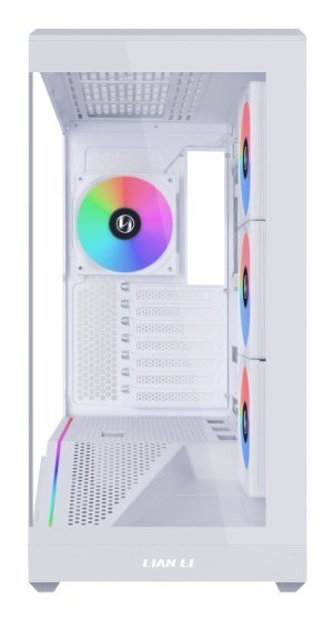 LIAN LI Obudowa PC Lian Li Vector V100, Midi-Tower, ATX, RGB, Szkło Hartowane - Białe
