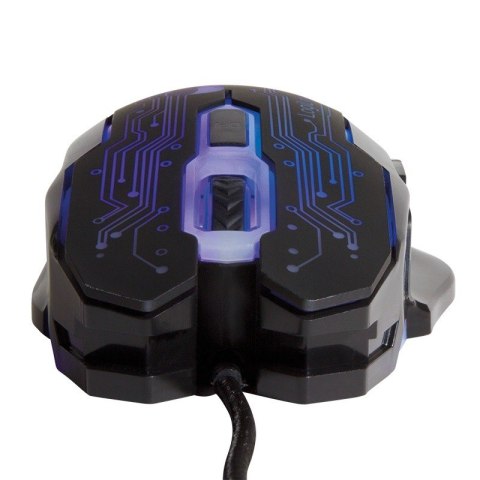 LogiLink Mysz USB dla graczy, 2400 DPI, czarna