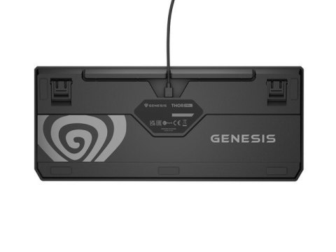 GENESIS KLAWIATURA DLA GRACZY GENESIS THOR 230 TKL DE RGB MECHANICZNA OUTEMU RED CZARNA HOT SWAP