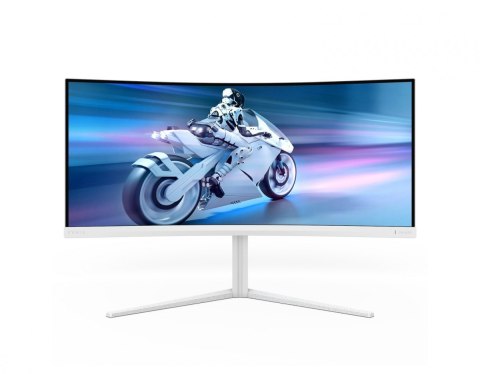 Philips Monitor 34 cale 34M2C5501A Curved VA 180Hz HDMIx2 DP HAS Ambiglow