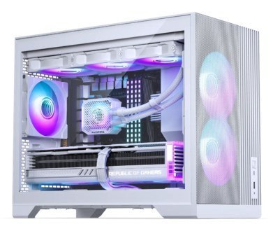 Phanteks Obudowa PC PHANTEKS XT M3, Mini Obudowa, mATX, RGB, Szkło hartowane - w tym 3x wentylatory 120 mm, biały