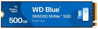 Western Digital Dysk SSD WD Blue SN5000 500GB M.2 NVMe WDS500G4B0E