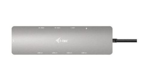 I-tec Stacja dokująca USB-C Metal Nano 2x HDMI Display + Power Delivery 100W
