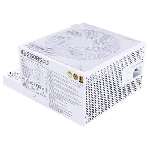 LIAN LI Zasilacz Lian Li EDGE GOLD 850 80 PLUS Gold Netzteil, PCIe 5.1, ATX 3.1 - 850 Watt, weiß