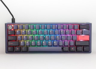 Ducky Ducky One 3 Mini klawiatura Gaming USB QWERTY Angielski Niebieski