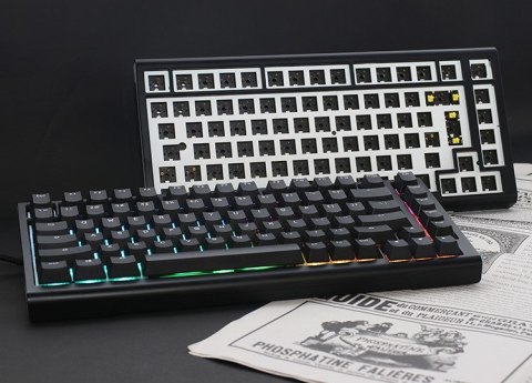 Ducky Ducky Tinker 75 klawiatura Gaming USB US English Czarny
