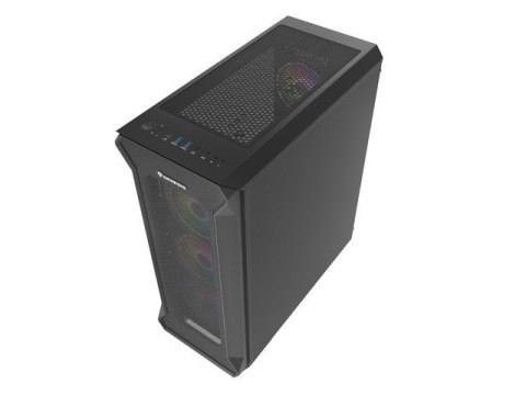 GENESIS Obudowa NATEC Genesis Irid 505 ARGB NPC-1518 (ATX. Micro ATX. Mini ITX; kolor czarny)